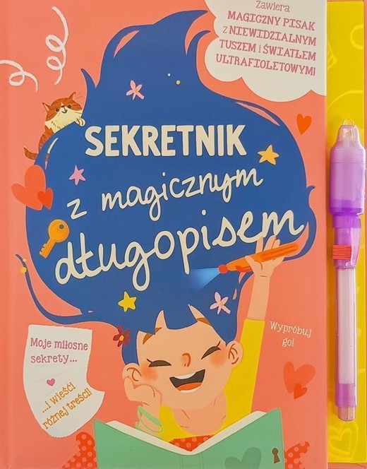 okładka Sekretnik z magicznym długopisem książka