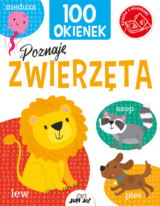 okładka Poznaję zwierzęta. 100 okienek książka