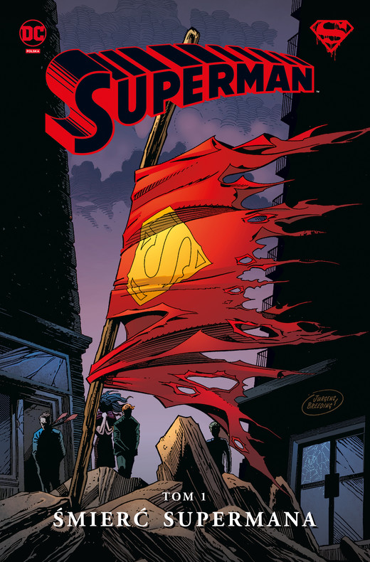 okładka Śmierć Supermana. Superman. Tom 1 książka