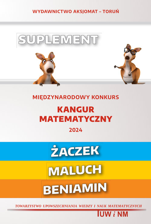okładka Matematyka z wesołym kangurem - Suplement 2024 książka