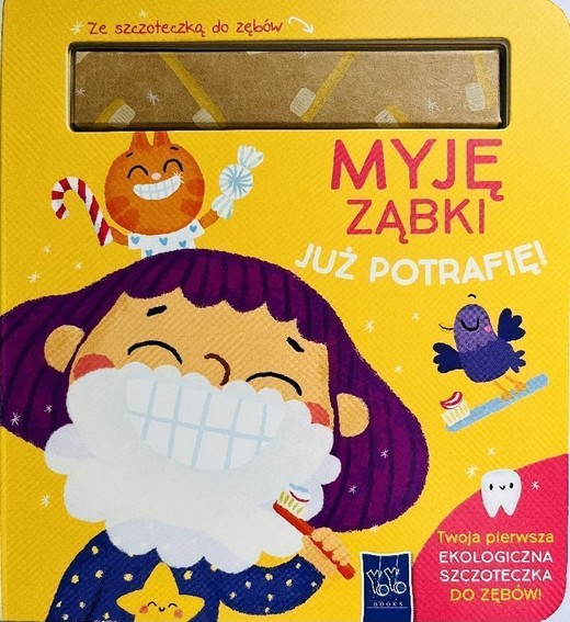 okładka Myję ząbki. Już potrafię! książka