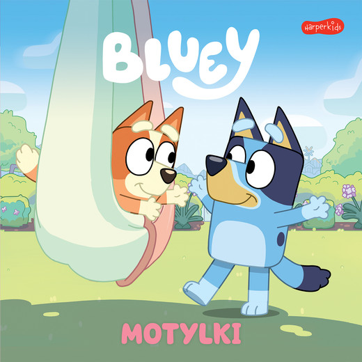 okładka Motylki. Bluey. Moja czytanka książka