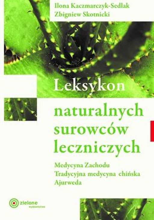 okładka Leksykon naturalnych surowców leczniczych wyd. 2023 książka