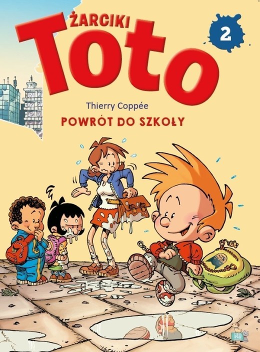 okładka Powrót do szkoły. Żarciki Toto. Komiks. Tom 2 książka