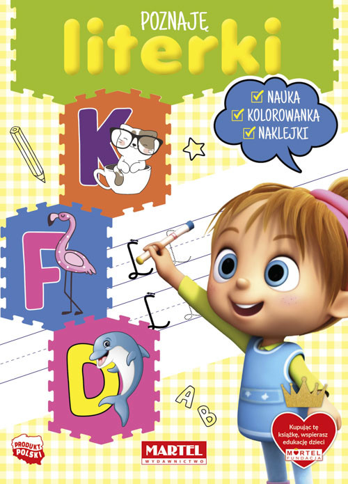 okładka Poznaję literki książka