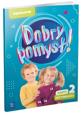 okładka Dobry pomysł! Pięciolatek karty aktywności cz.2 książka