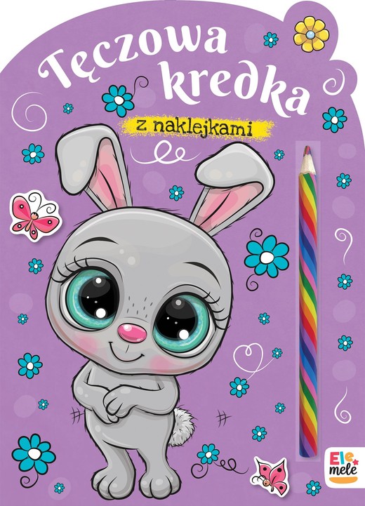 okładka Królik. Tęczowa kredka książka