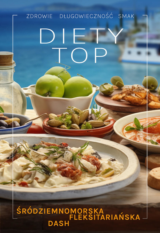 okładka Diety TOP. Śródziemnomorska, DASH, fleksitariańska książka