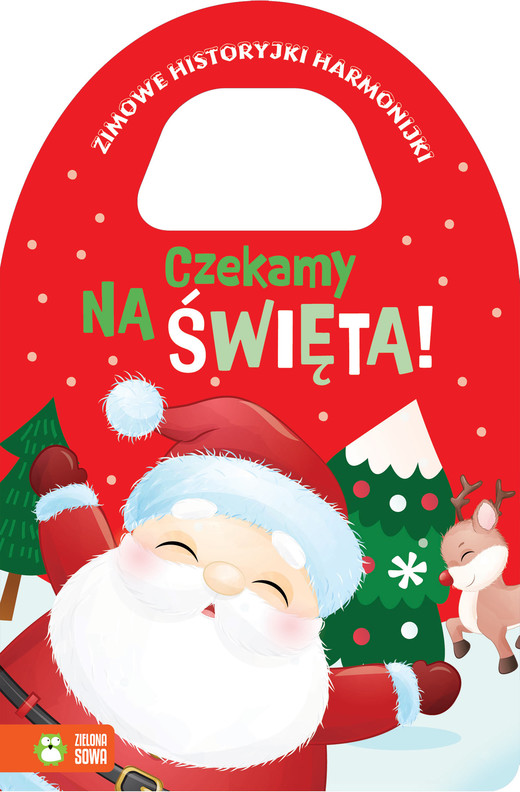 okładka Czekamy na Święta!. Zimowe historyjki harmonijki książka