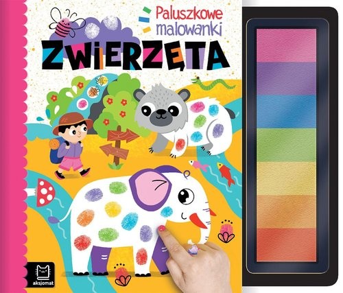 okładka Paluszkowe malowanki. Zwierzęta książka