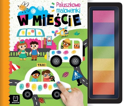 okładka Paluszkowe malowanki. W mieście książka