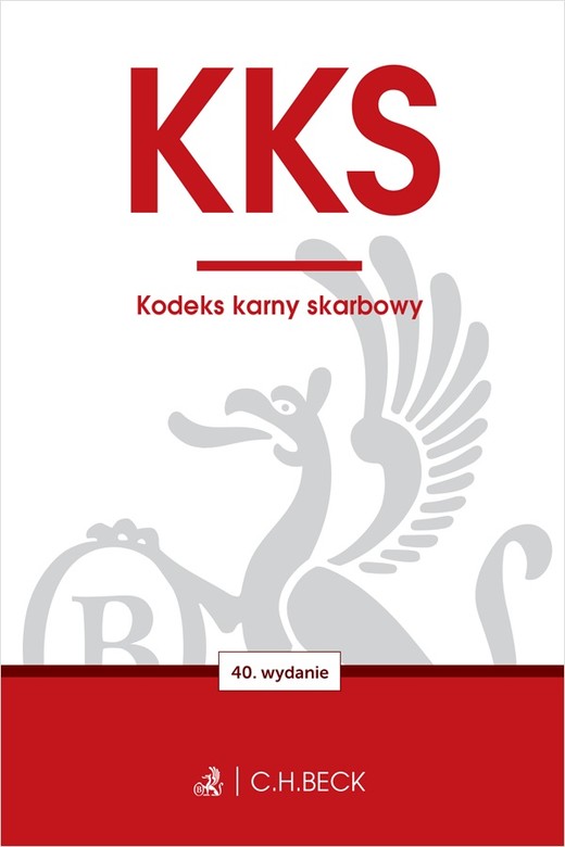 okładka KKS. Kodeks karny skarbowy wyd. 40 książka