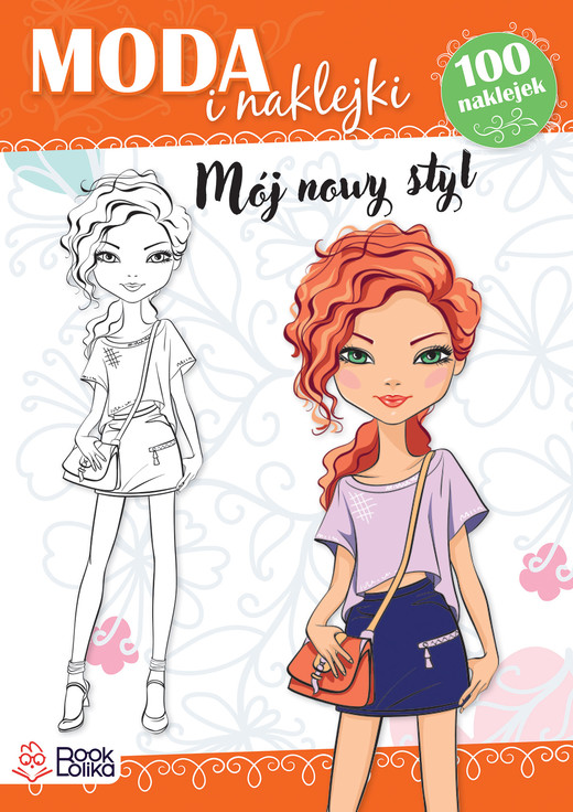 okładka Mój nowy styl. Moda i naklejki książka