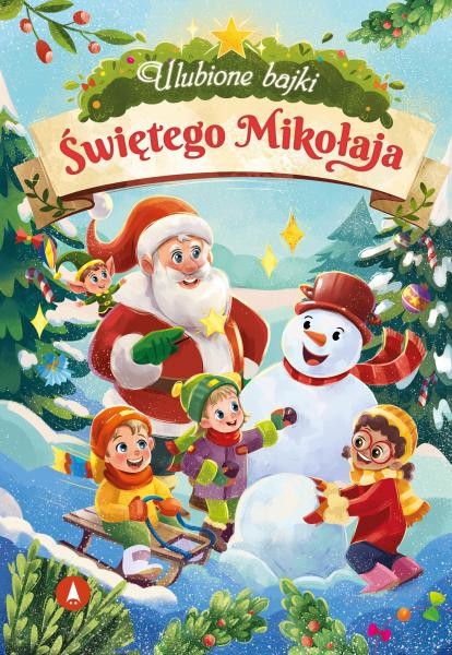 okładka Ulubione bajki Świętego Mikołaja książka