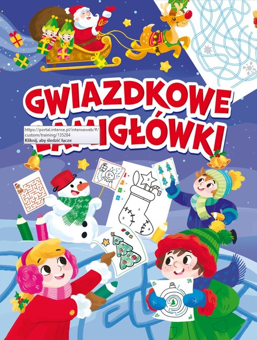 okładka Gwiazdkowe łamigłówki książka