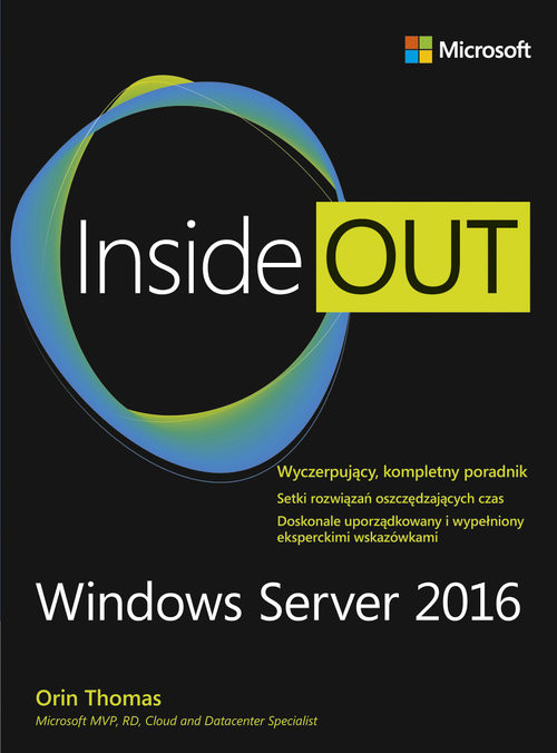 okładka Windows server 2016 inside out książka