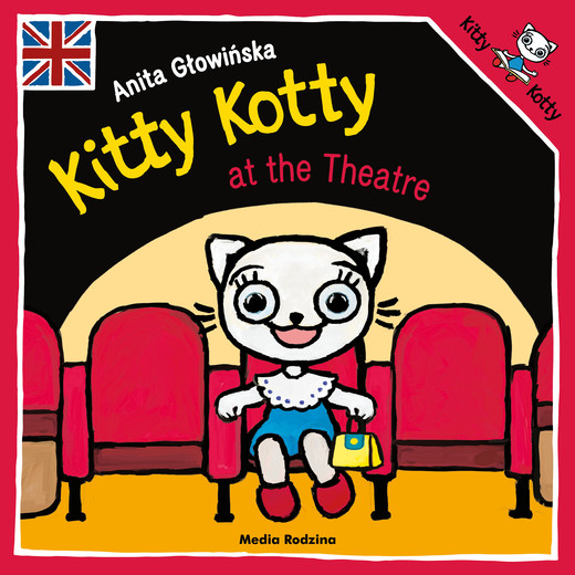 okładka Kitty Kotty at the Theatre wer. angielska książka