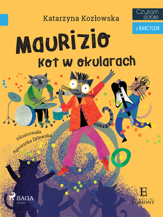 okładka Maurizio - Kot w okularach ebook | epub, mobi | Katarzyna Kozłowska