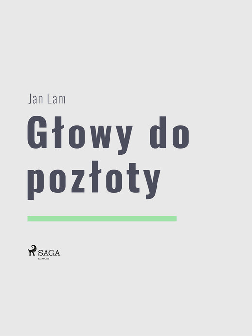 okładka Głowy do pozłoty ebook | epub, mobi | Jan Lam