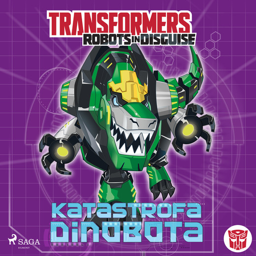 okładka Transformers – Robots in Disguise – Katastrofa Dinobota audiobook | MP3 | John Sazaklis