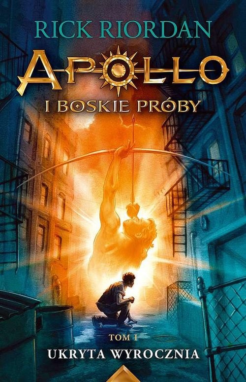 okładka Apollo i boskie próby T.1 Ukryta wyrocznia w.3 książka | Rick Riordan