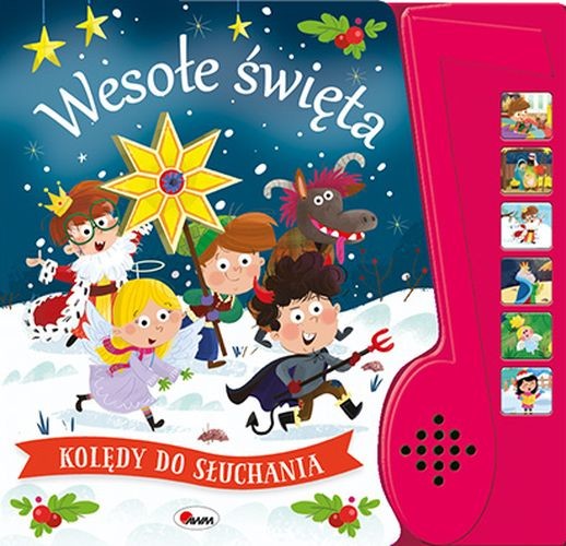 okładka Wesołe święta. Kolędy do słuchania książka