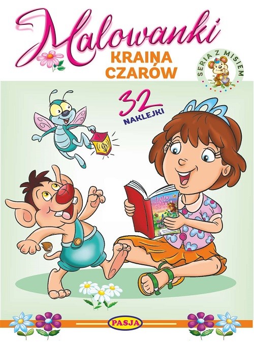 okładka Kraina czarów. Malowanki. Seria z misiem książka