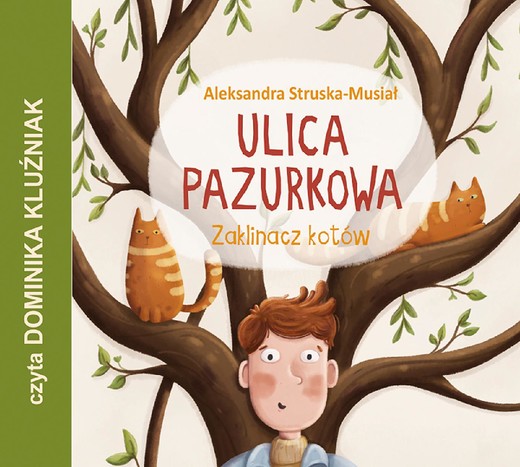 okładka Zaklinacz kotów audiobook | MP3 | Aleksandra Struska