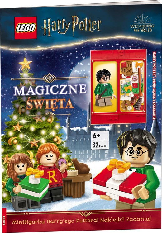 okładka Lego Harry Potter Magiczne Święta BAM-6401 książka