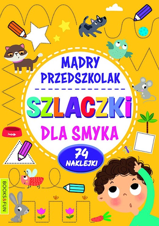 okładka Szlaczki dla smyka. Mądry Przedszkolak książka | Opracowanie zbiorowe