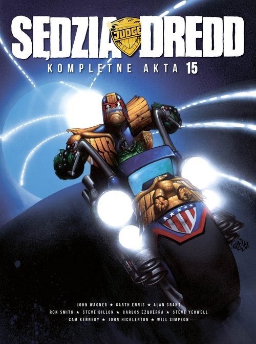 okładka Sędzia Dredd Kompletne akta 15 książka | Steve Dillon