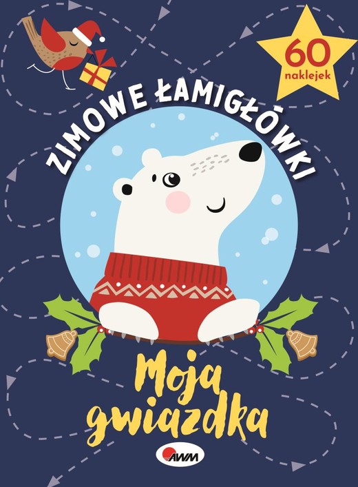 okładka Zimowe łamigłówki. Moja gwiazdka książka