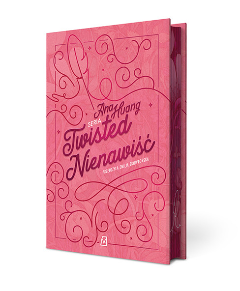 okładka Nienawiść. Seria Twisted (ilustrowane brzegi) książka