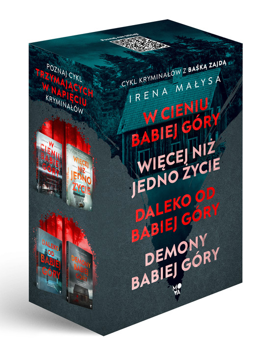 okładka Pakiet W cieniu Babiej Góry / Daleko od Babiej Góry / Demony Babiej Góry / Więcej niż jedno życie książka