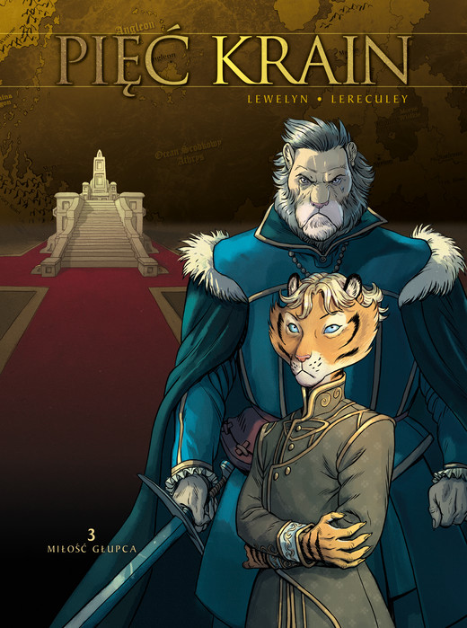 okładka Miłość głupca. Pięć Krain. Tom 3 książka