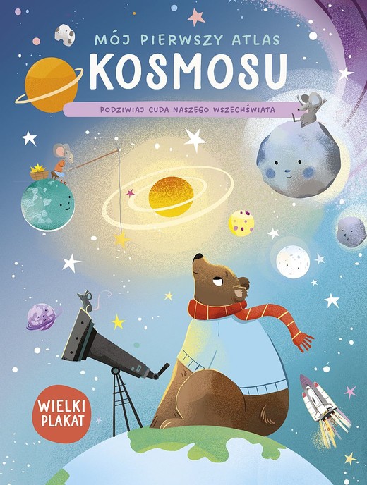 okładka Mój pierwszy atlas kosmosu książka