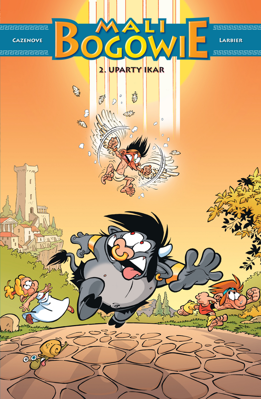 okładka Uparty Ikar. Mali Bogowie. Tom 2 wyd. 2024 książka