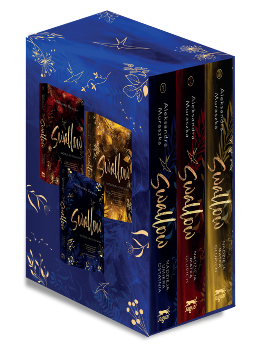 okładka Pakiet Swallow. Nadzieja umiera ostatnia / Nadzieja matką głupich / Nadzieja na lepsze jutro. Tomy 1-3 książka