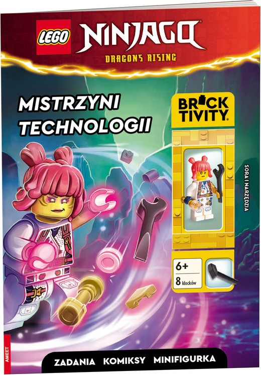 okładka Lego Ninjago Mistrzyni technologii LNC-6730 książka