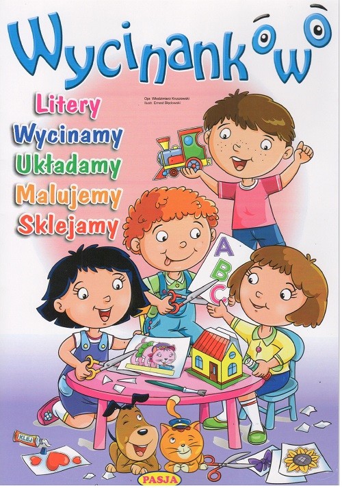 okładka Wycinankowo. Kolorowanka książka