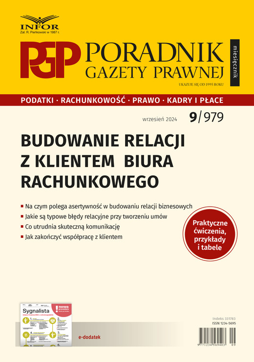 okładka Budowanie relacji z klientem biura rachunkowego ebook | pdf | Artienwicz Nelli