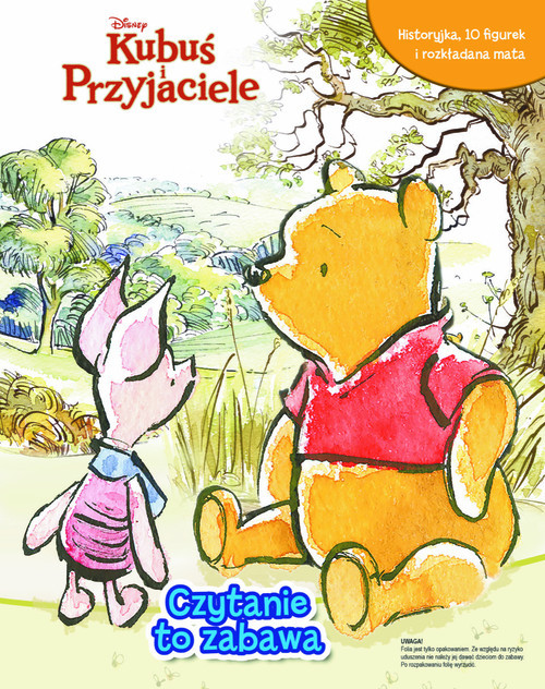 okładka Czytanie to zabawa Disney Kubuś i Przyjaciele książka