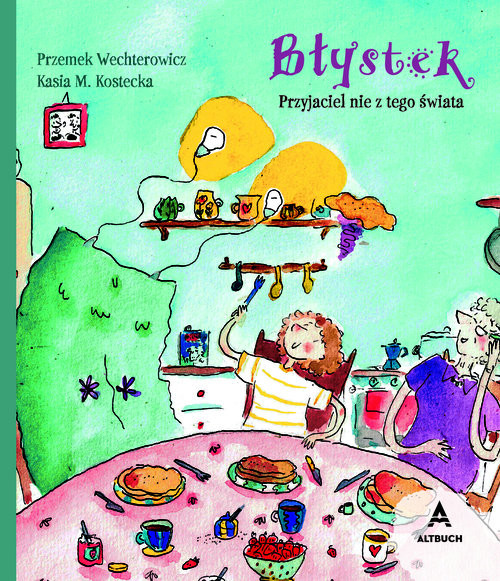 okładka Błystek Przyjaciel nie z tego świata książka