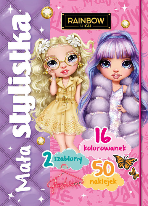 okładka Mała stylistka. Rainbow High książka