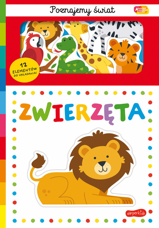 okładka Zwierzęta. Akademia Mądrego Dziecka. Poznajemy świat książka