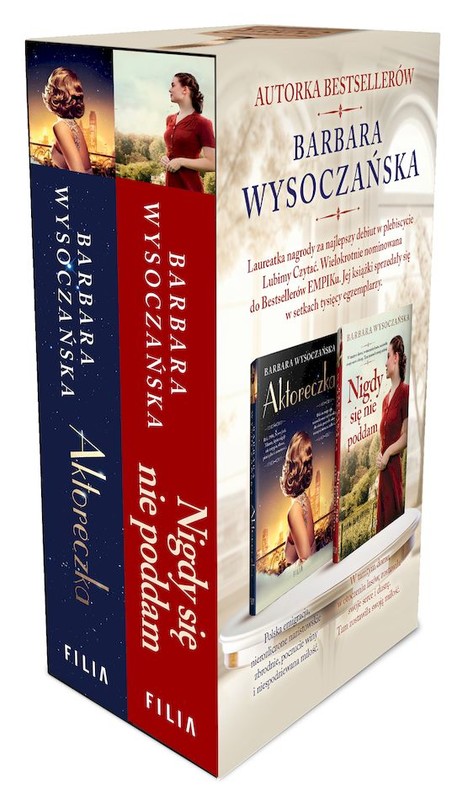 okładka Pakiet Nigdy się nie poddam / Aktoreczka książka