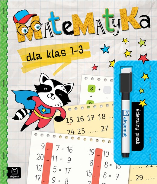 okładka Matematyka dla klas 1-3. Ścieralny pisak książka