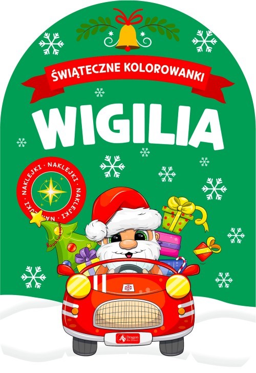 okładka Wigilia. Świąteczne kolorowanki książka