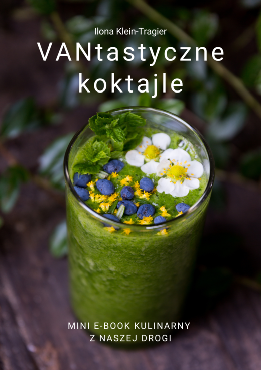 okładka VANtastyczne koktajle, mini e-book kulinarny z naszej drogi ebook | pdf | Ilona Klein-Tragier