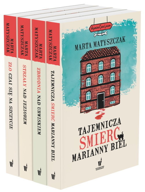 okładka Kryminał pod psem 1-4 Pakiet książka | Marta Matyszczak